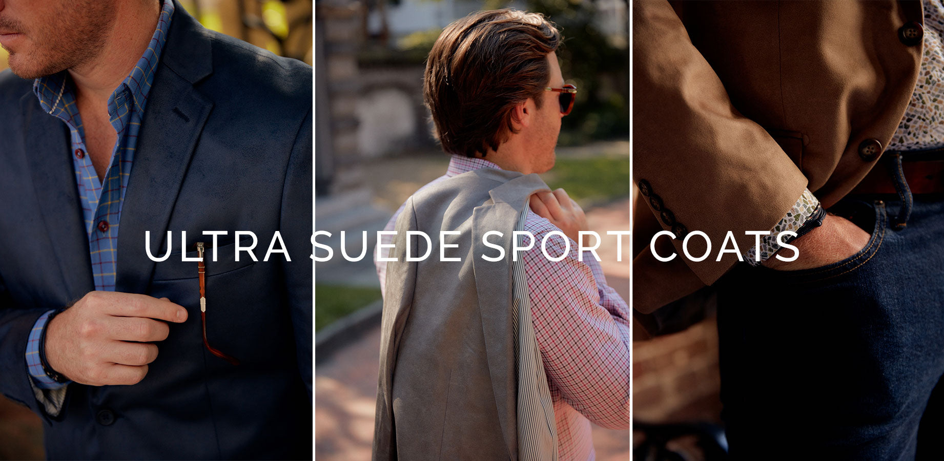 Roffe Ultra Suede Sport Coats