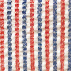Americana Red, White, and Blue Seersucker Short