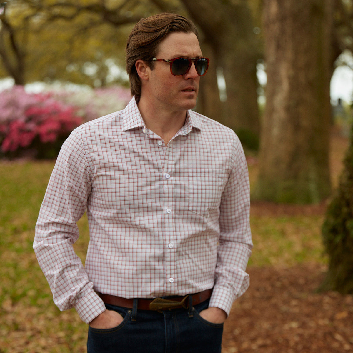 Audubon Red Double Check