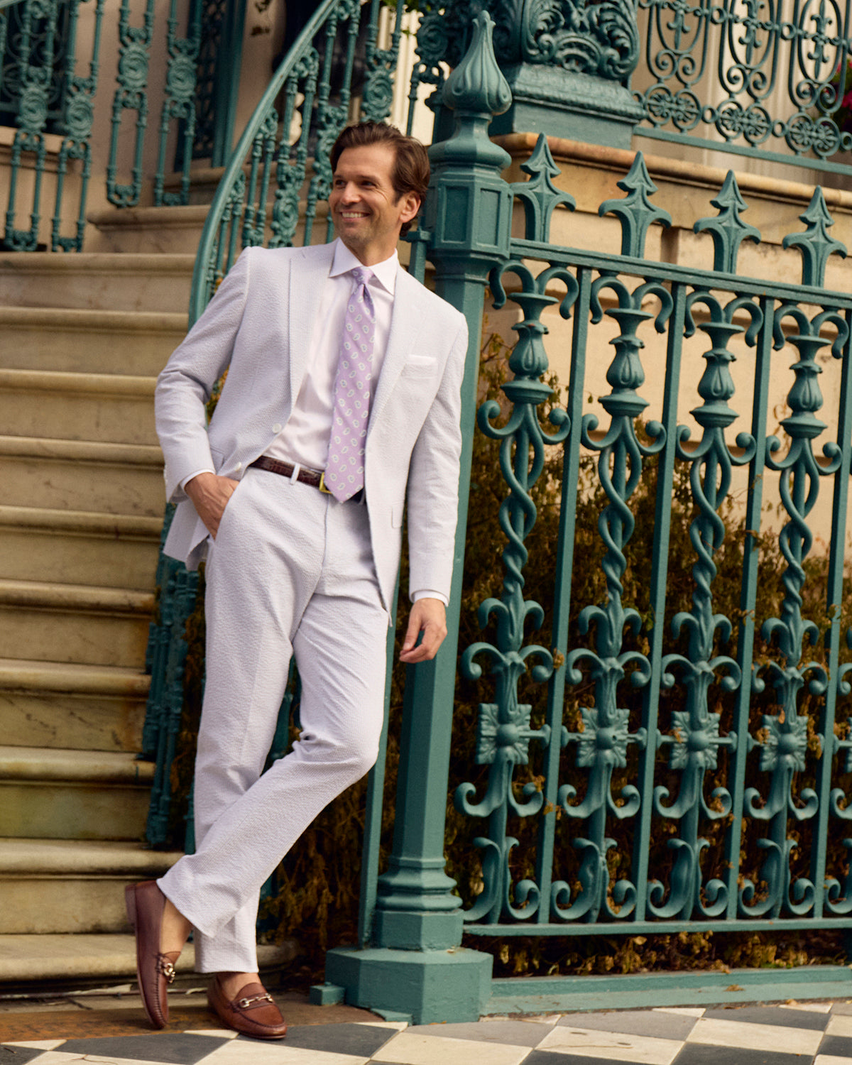 Granite Gray Seersucker Sport Coat | Seersucker Suit Separates