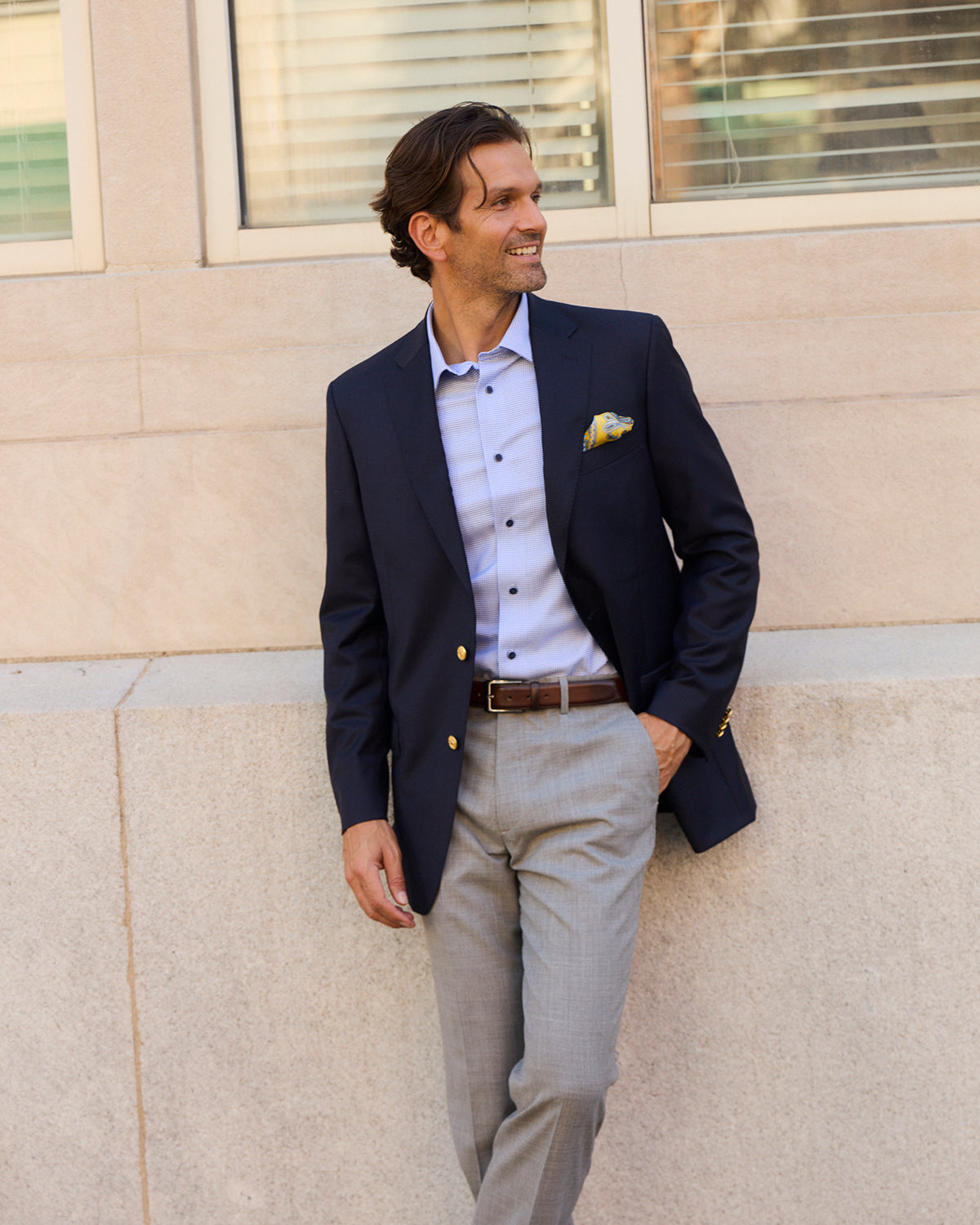 Audubon Classic Navy Blazer