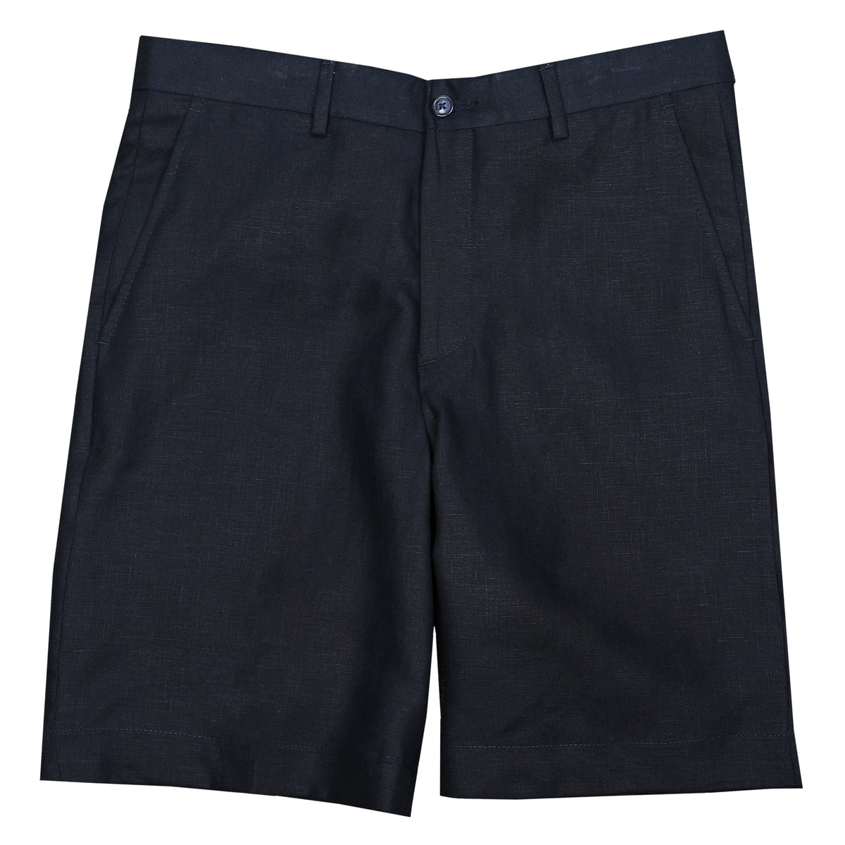 Felicity Navy Linen Short