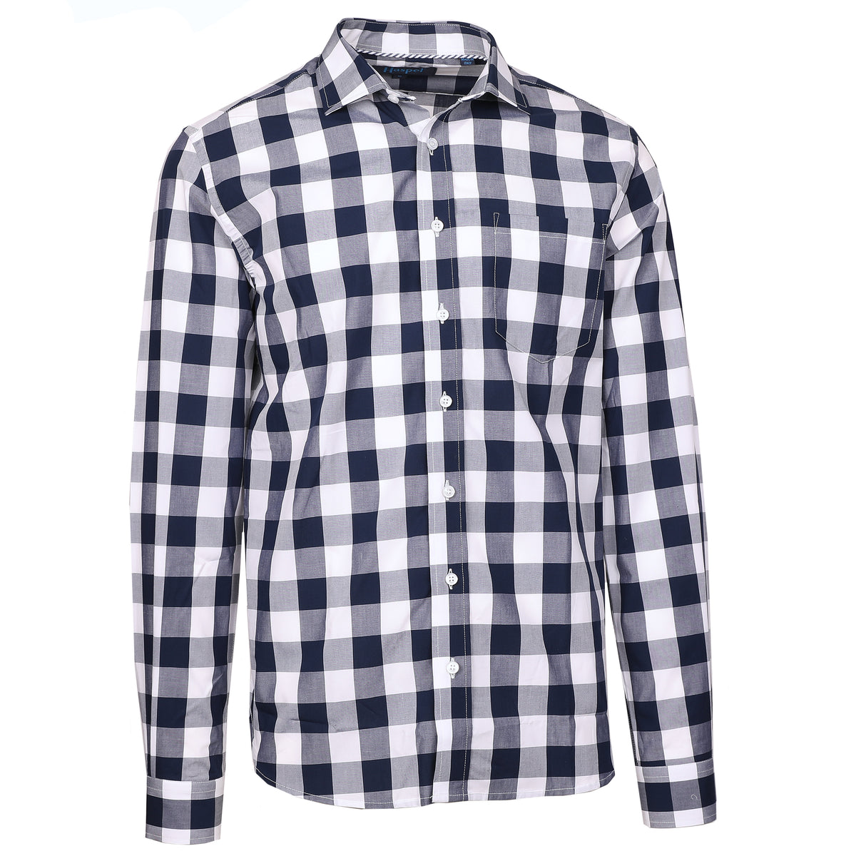 Audubon Exploded Navy & Blue Check