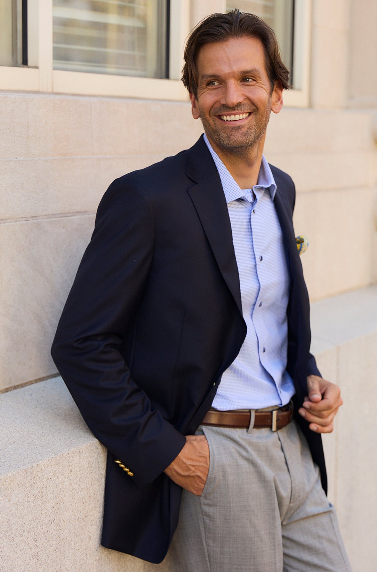 Audubon Classic Navy Blazer