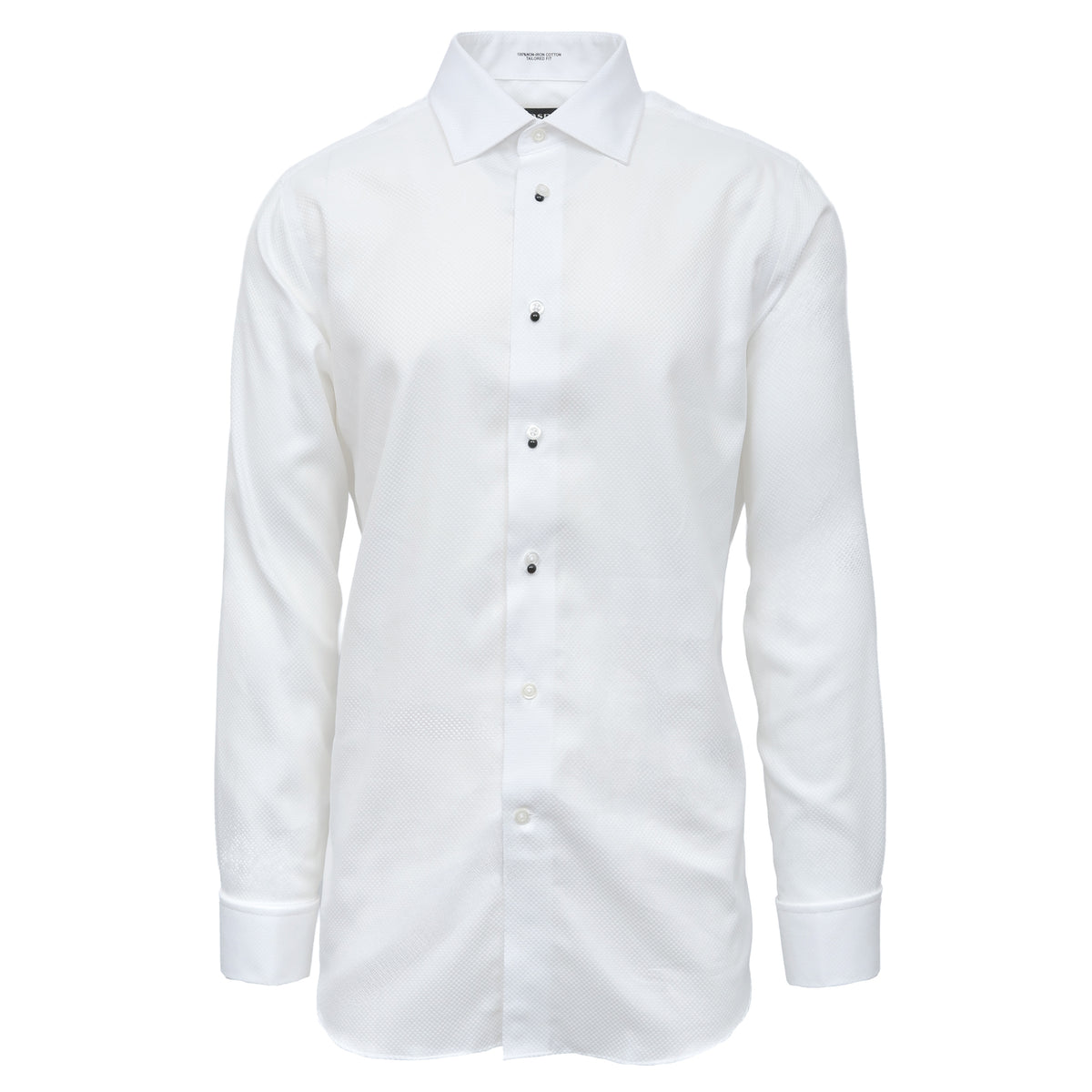 Broadway Textured Tuxedo Shirt - Tailored Fit