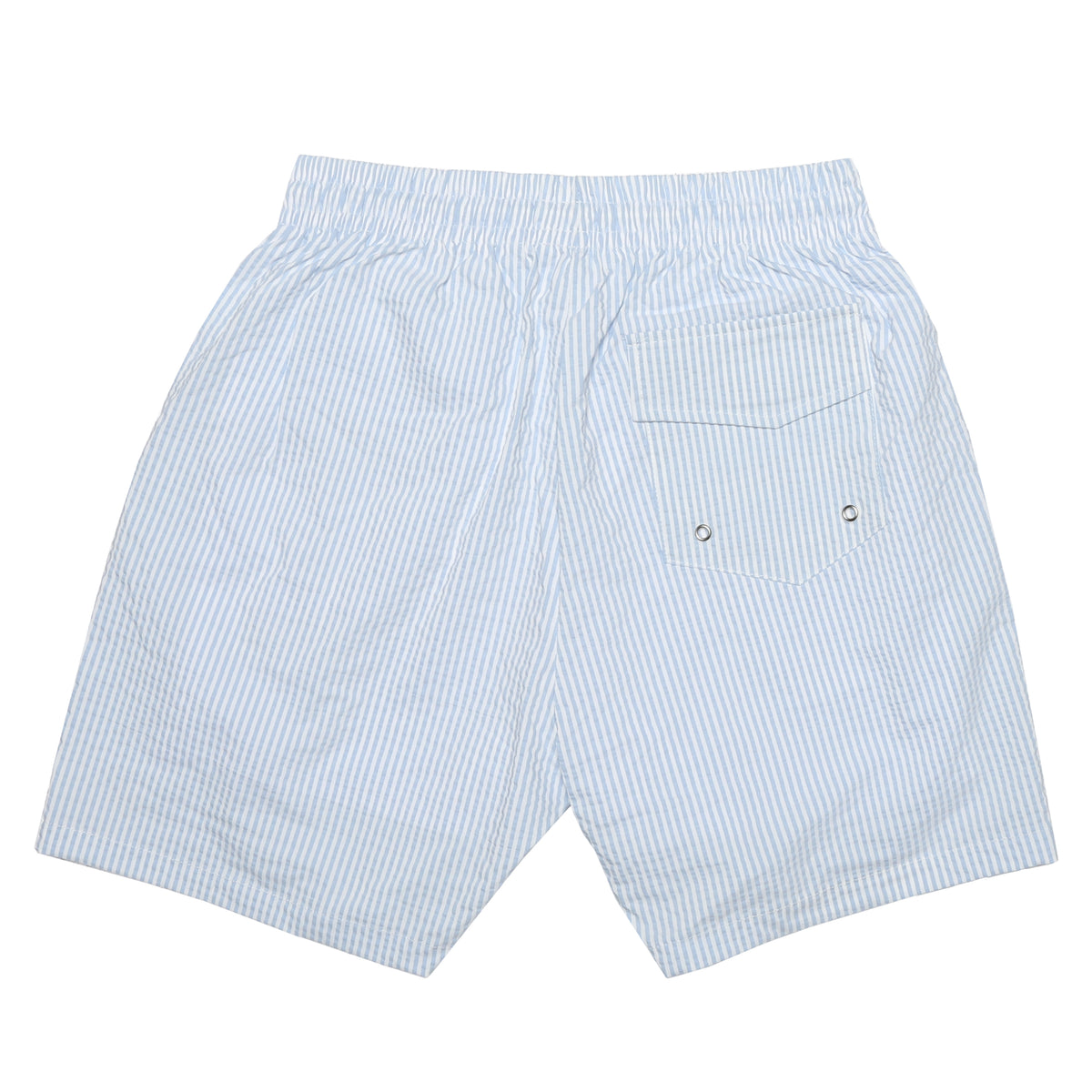 Sherwood Lt. Blue Seersucker Stretch Swimsuit