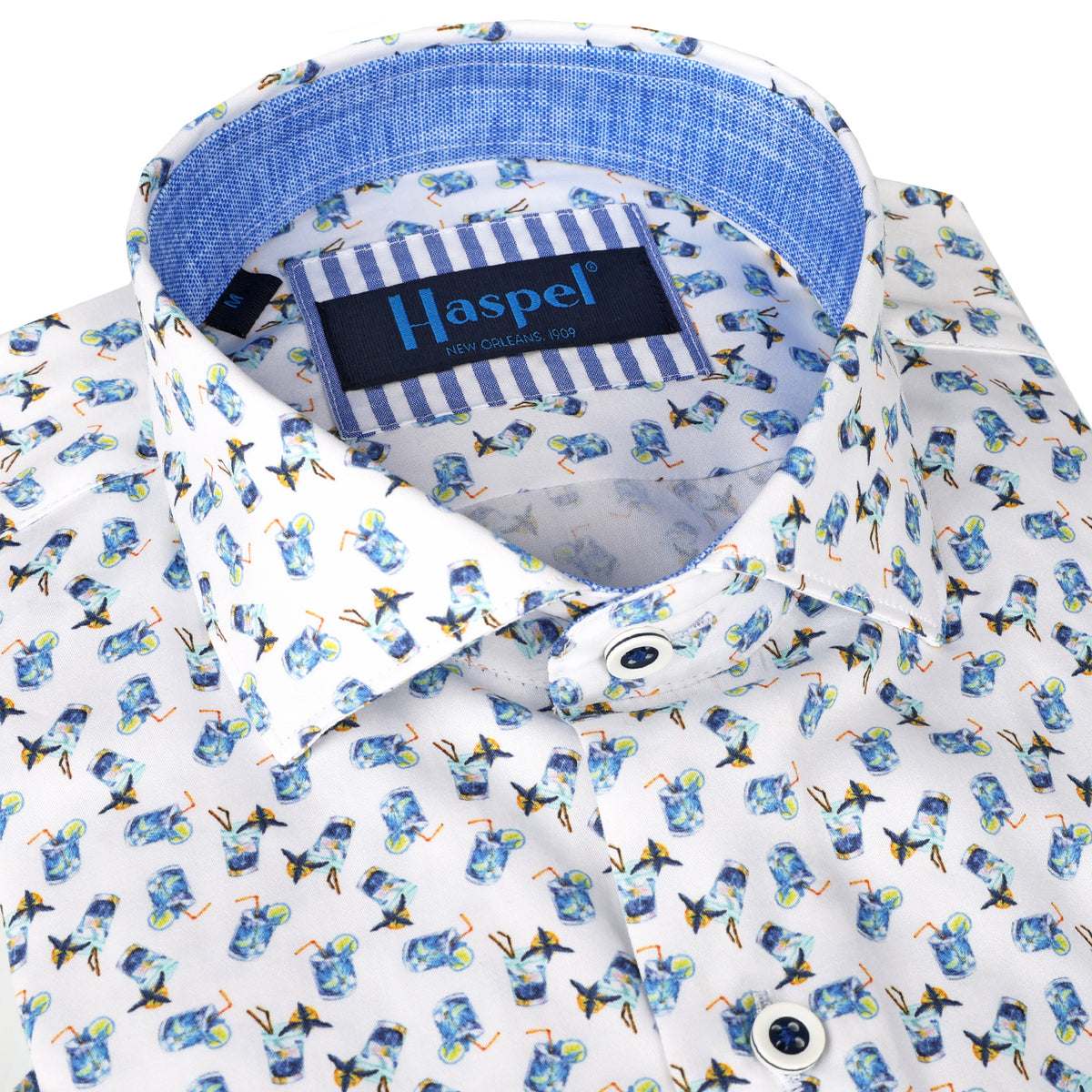 Nicholson Summer Cocktails Short Sleeve Shirt