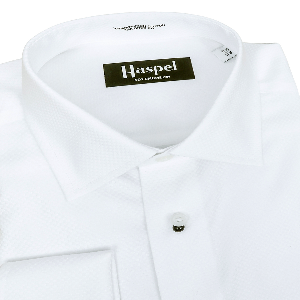 Broadway Textured Tuxedo Shirt - Tailored Fit
