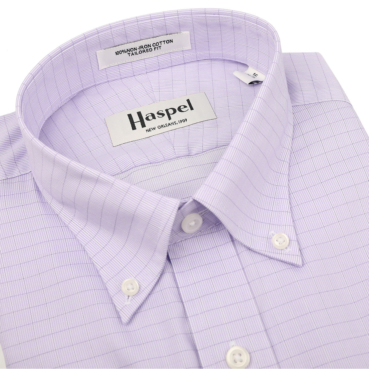 Howard Lavender Grid Sport Shirt