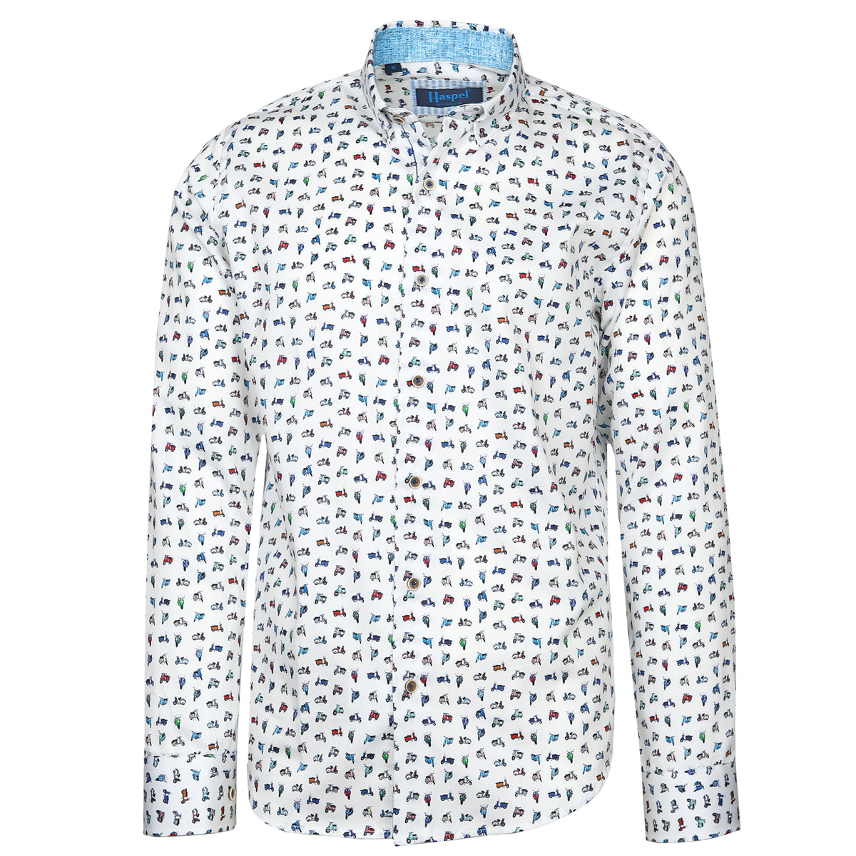 Bilbao Multi-Colored Scooters Long Sleeve Shirt