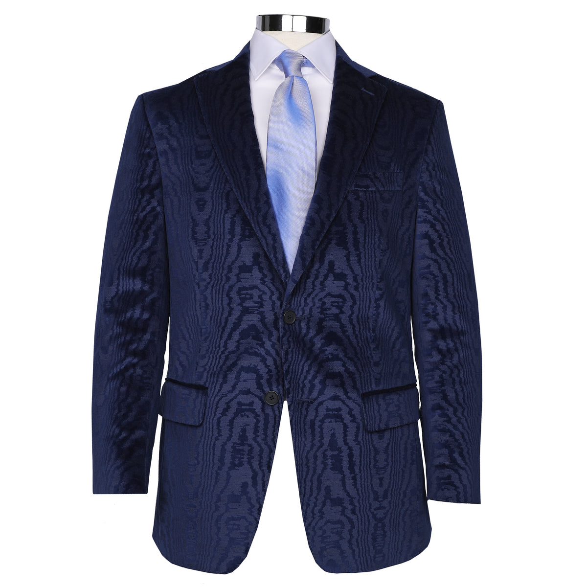 Audubon Navy Morie Velvet Jacket