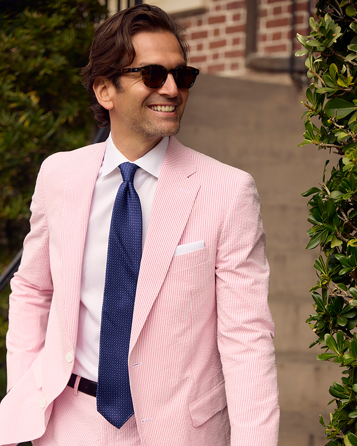 Pink Lemonade Seersucker Stretch Sport Coat | Seersucker Suit Separates