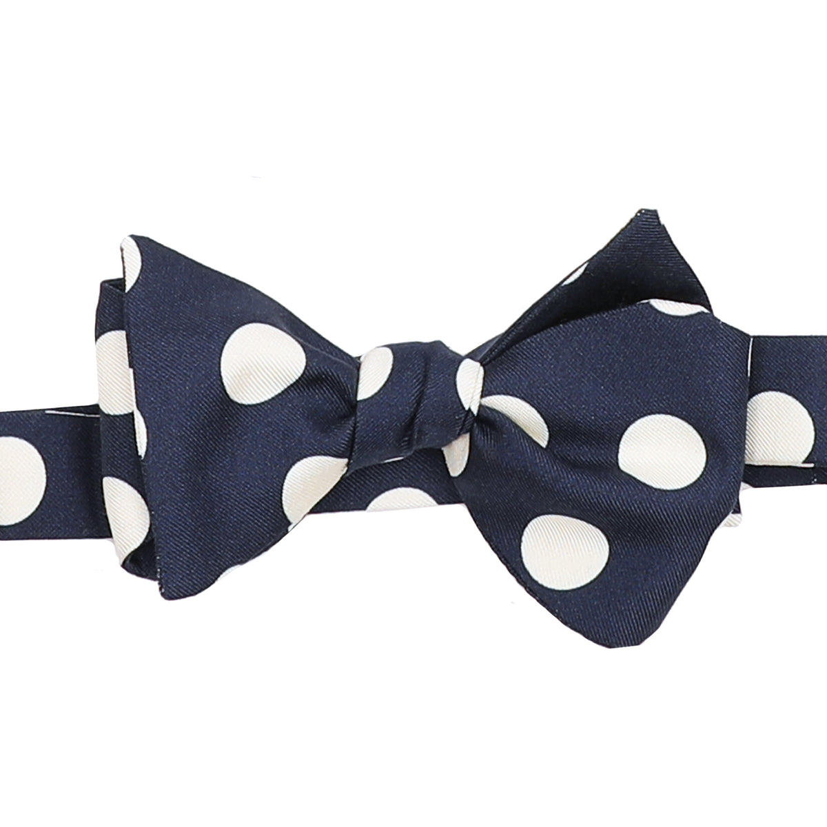Navy Exploded Spot Bowtie