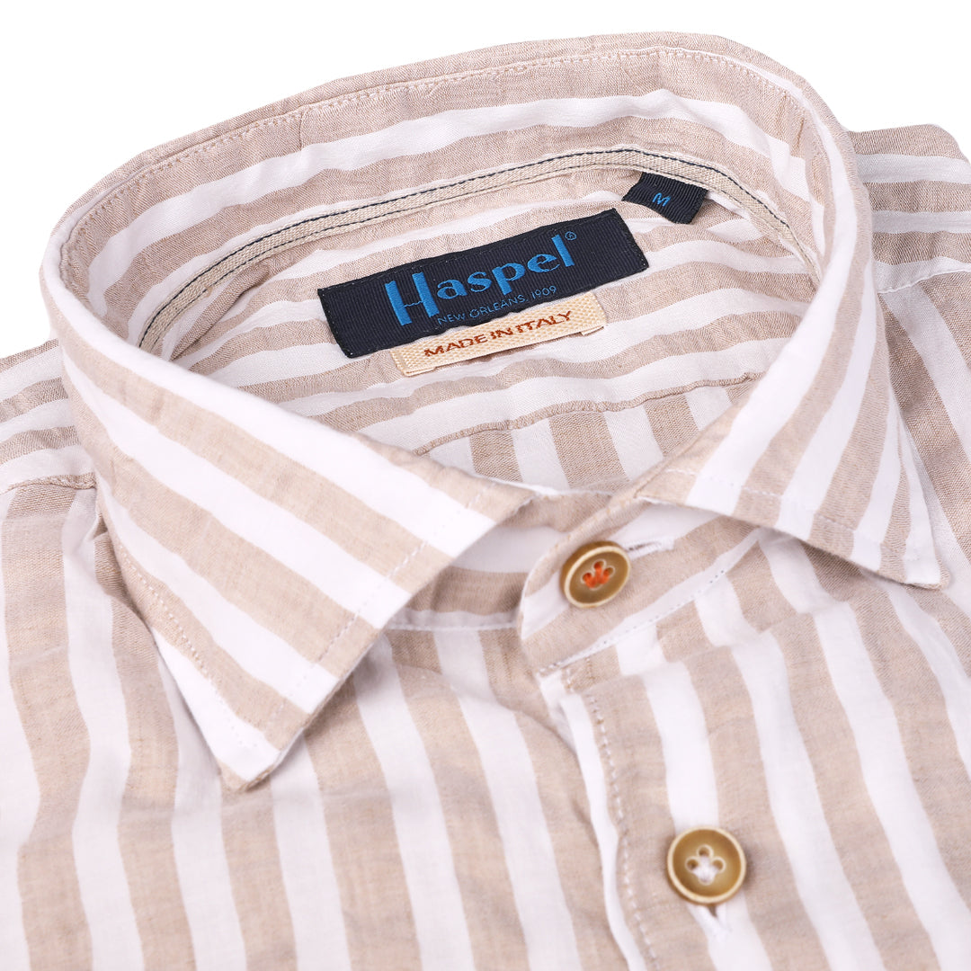 Kavanaugh Stone Washed Stripe Seersucker