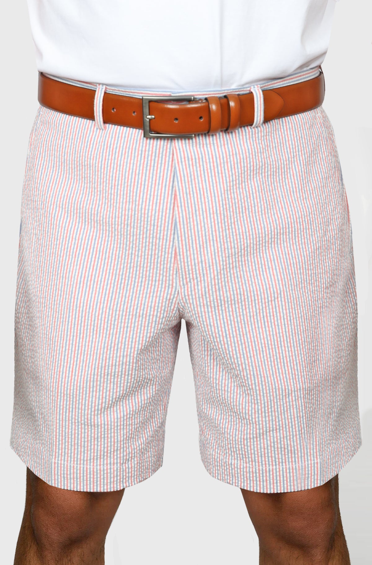 Americana Red, White, and Blue Seersucker Short