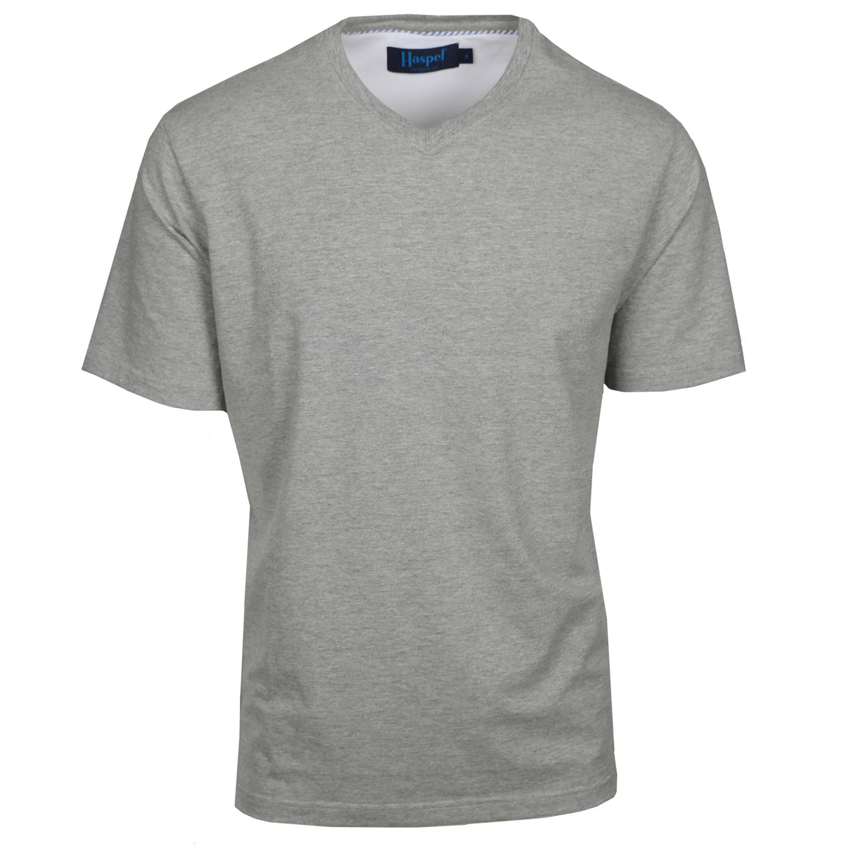 Luxe Grey V-Neck T-Shirt