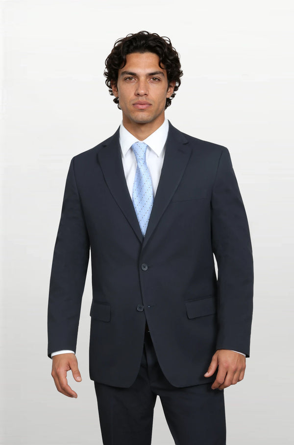 Commanders Navy Seersucker Stretch Sport Coat - Audubon Classic