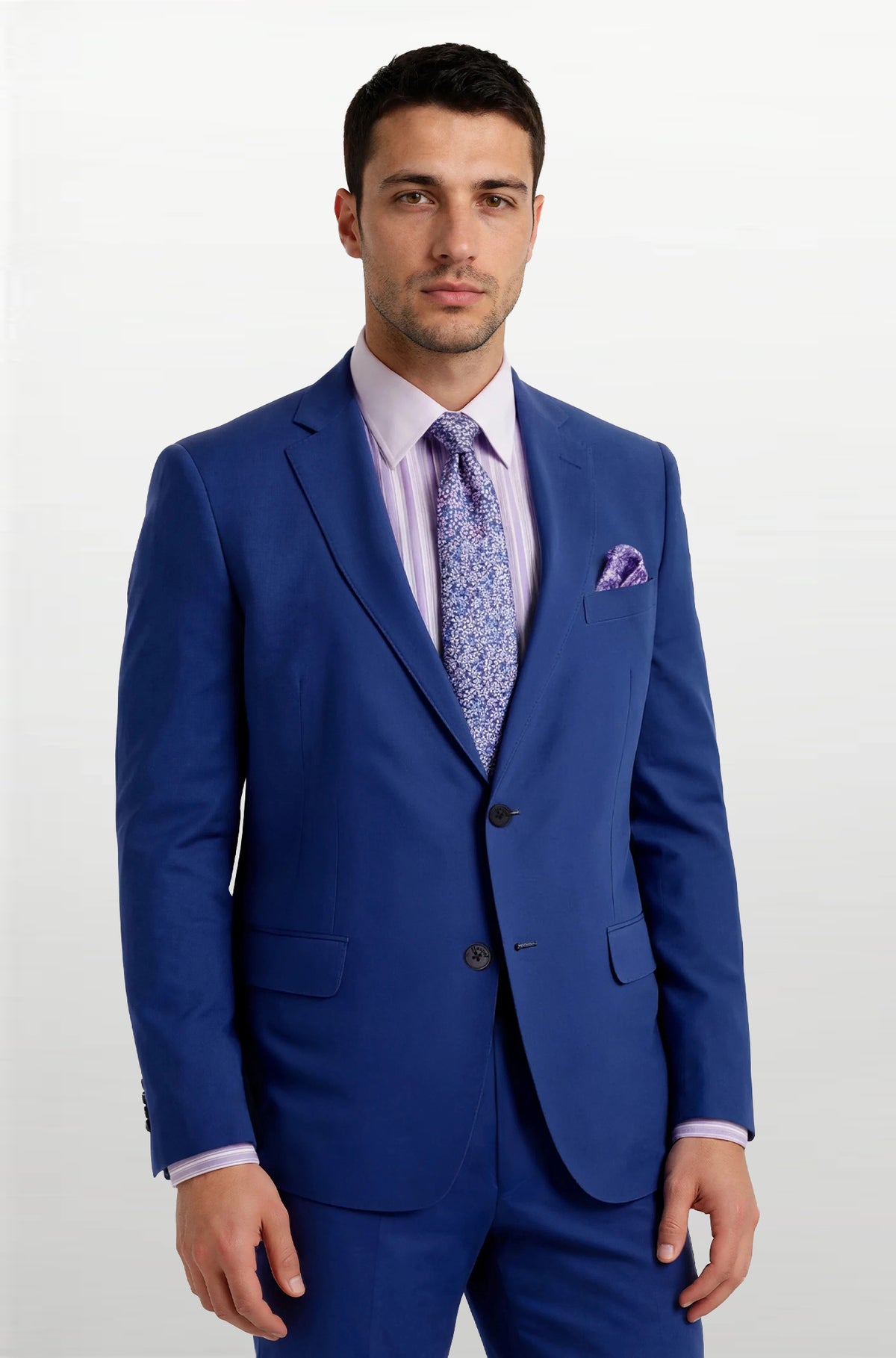 Channel Blue Poplin Sport Coat
