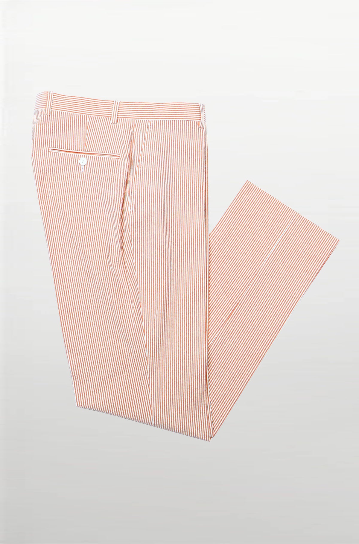 Satsuma Orange Seersucker Pant | Seersucker Suit Separates