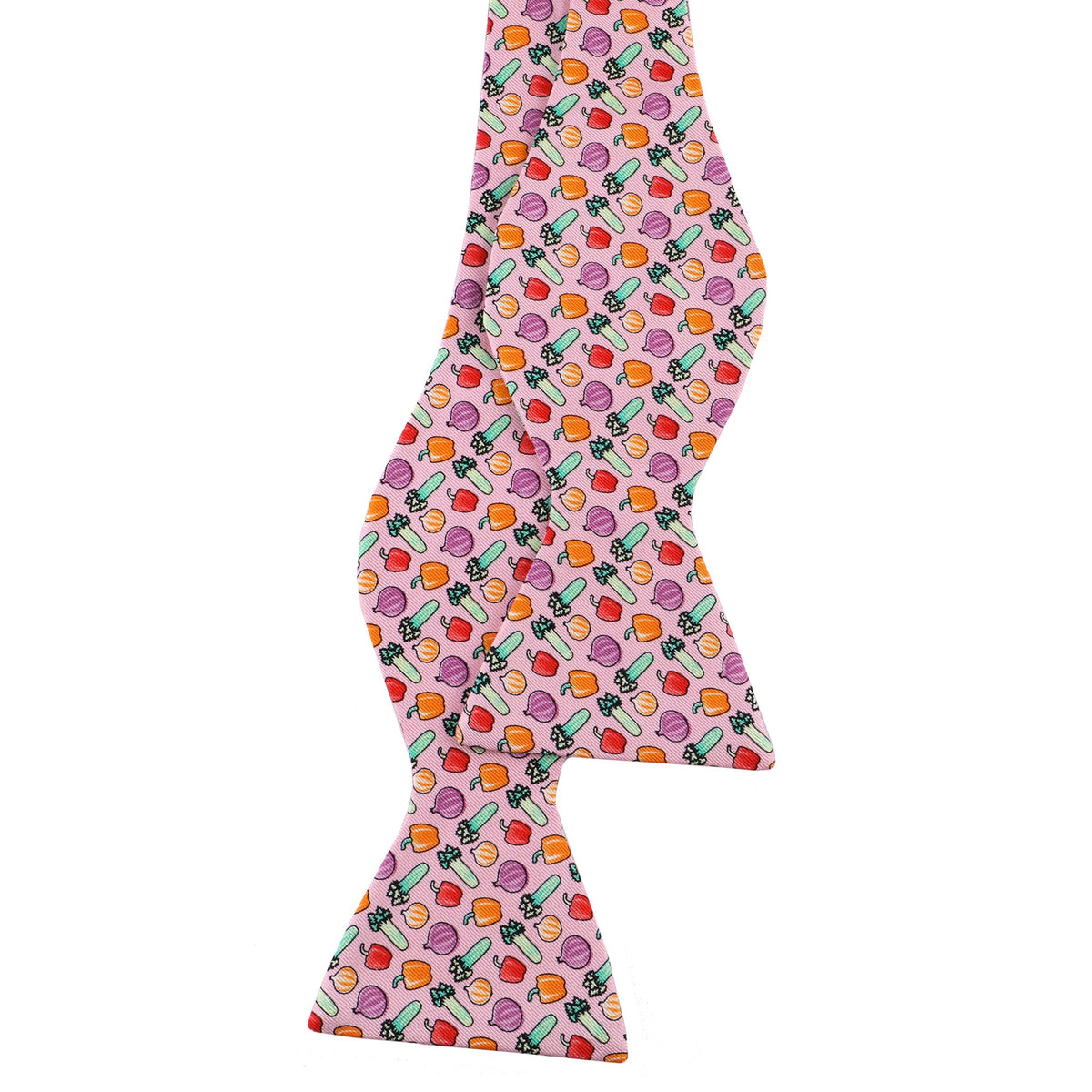 Limited Edition NOLA Couture X Haspel Pink Holy Trinity Print Bowtie - O/S