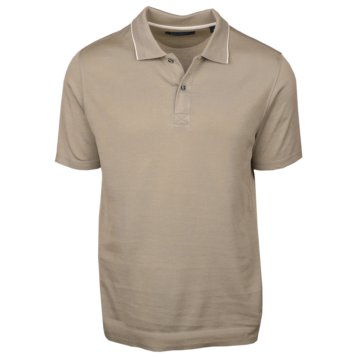 Our Sorrento Artichoke Fine Ribbed Light Weight Polo is your ticket to looking smart and feeling comfy on the course, pool, or beach. Whether you’re looking to make a statement on the links or just chill out in style, this artichoke tan polo is perfect for any occasion. Lightweight and finely ribbed, this polo is sure to keep you feeling fine and free!