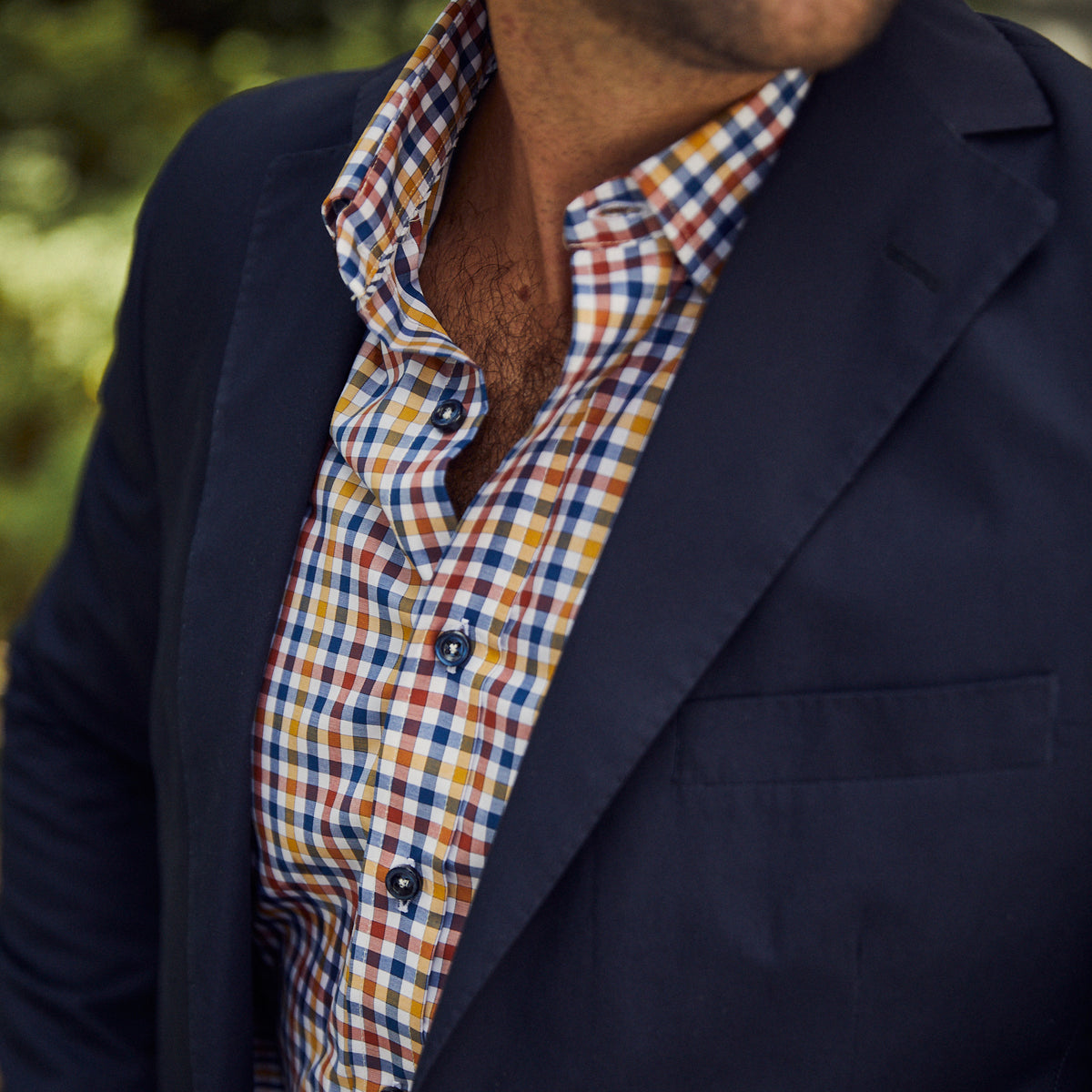 Franklin Red, Blue & Gold Wardrobe Check