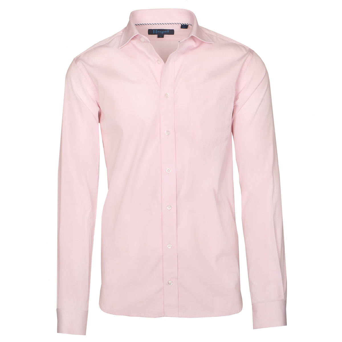 Broadcloth to adorn those broad shoulders. Pretty in pink. Damn right.  100% Cotton  •  Long Sleeve  •  Spread Collar  •  Chest Pocket  •  Button Cuff  •  Machine Washable  •  Made in Italy Return Policy