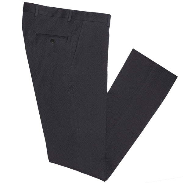 Commanders Navy Seersucker Stretch Pant Audubon Classic Fit Haspel