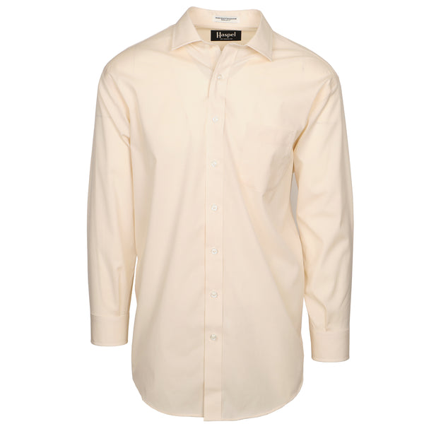 White Solid Dress Shirt | Men's Dress Shirts | Haspel 16.5 32/33 White Solid Dress Shirt | Men's Dress Shirts | Haspel 16.5 32/33