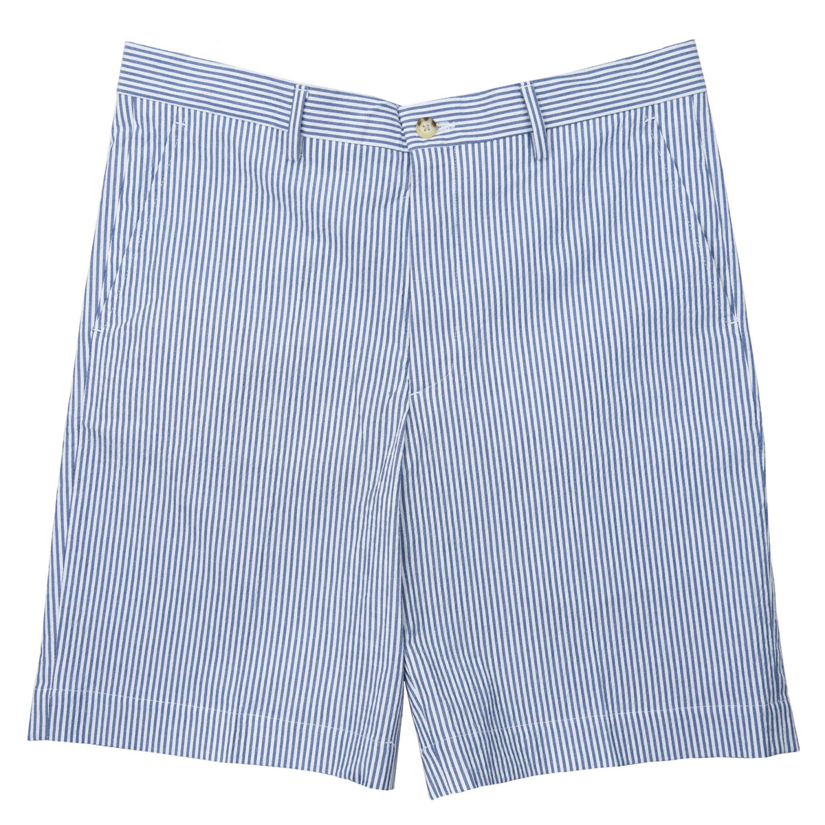 Felicity Navy Seersucker Short