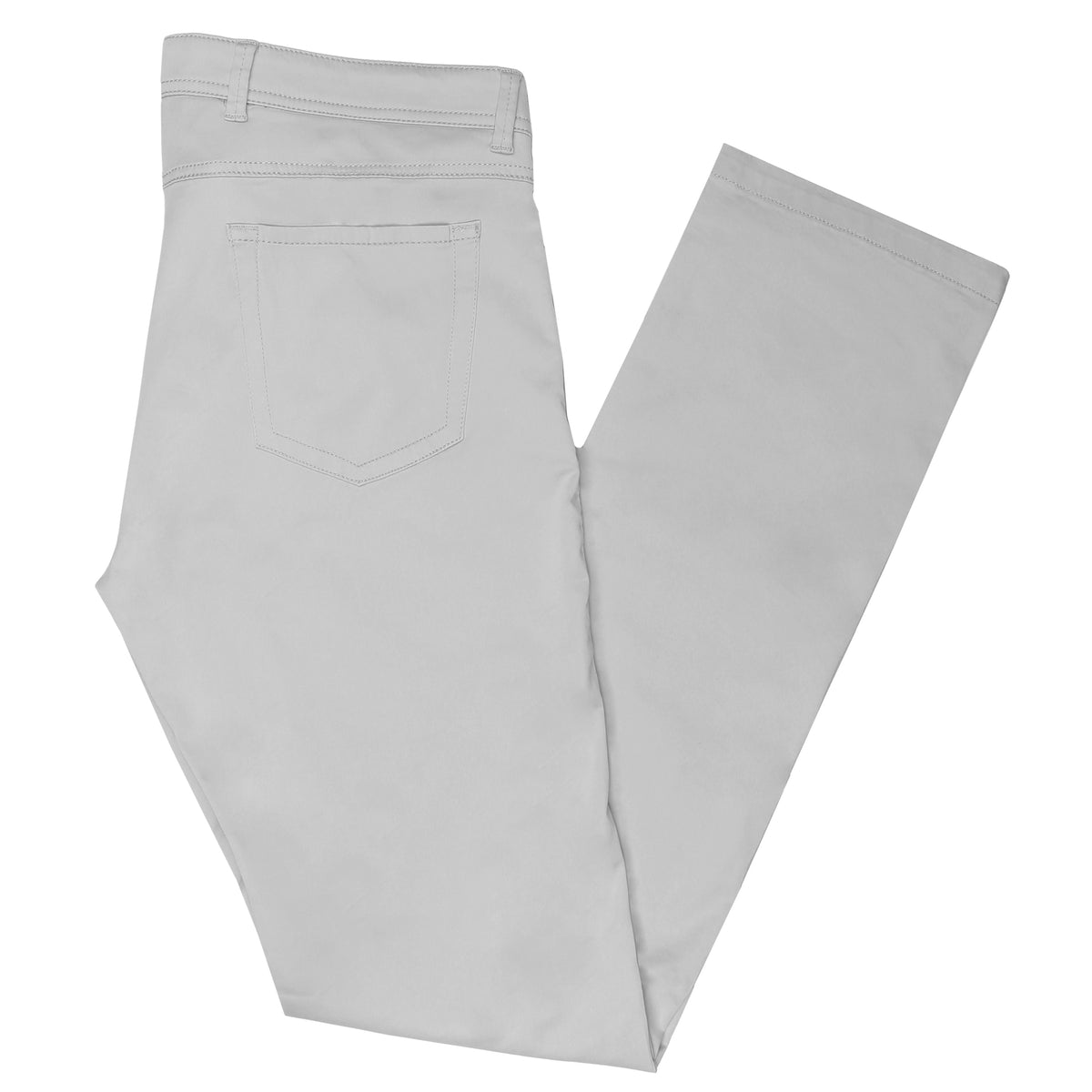 *** FINAL SALE *** Crescent Comfort Ultra Soft Stretch 5-Pocket Pant - Stone Grey