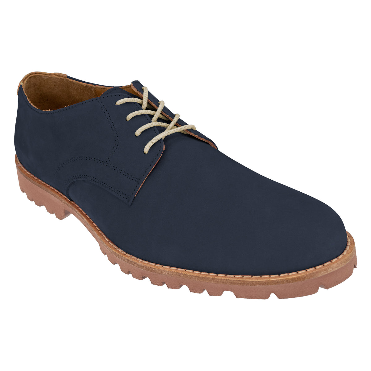 *** FINAL SALE *** Haspel x T.B. Phelps Navy Otis Nubuc Sport Oxford