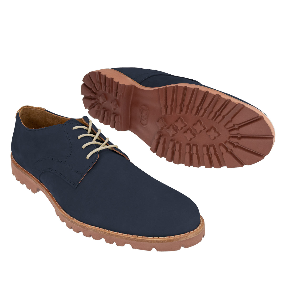 *** FINAL SALE *** Haspel x T.B. Phelps Navy Otis Nubuc Sport Oxford
