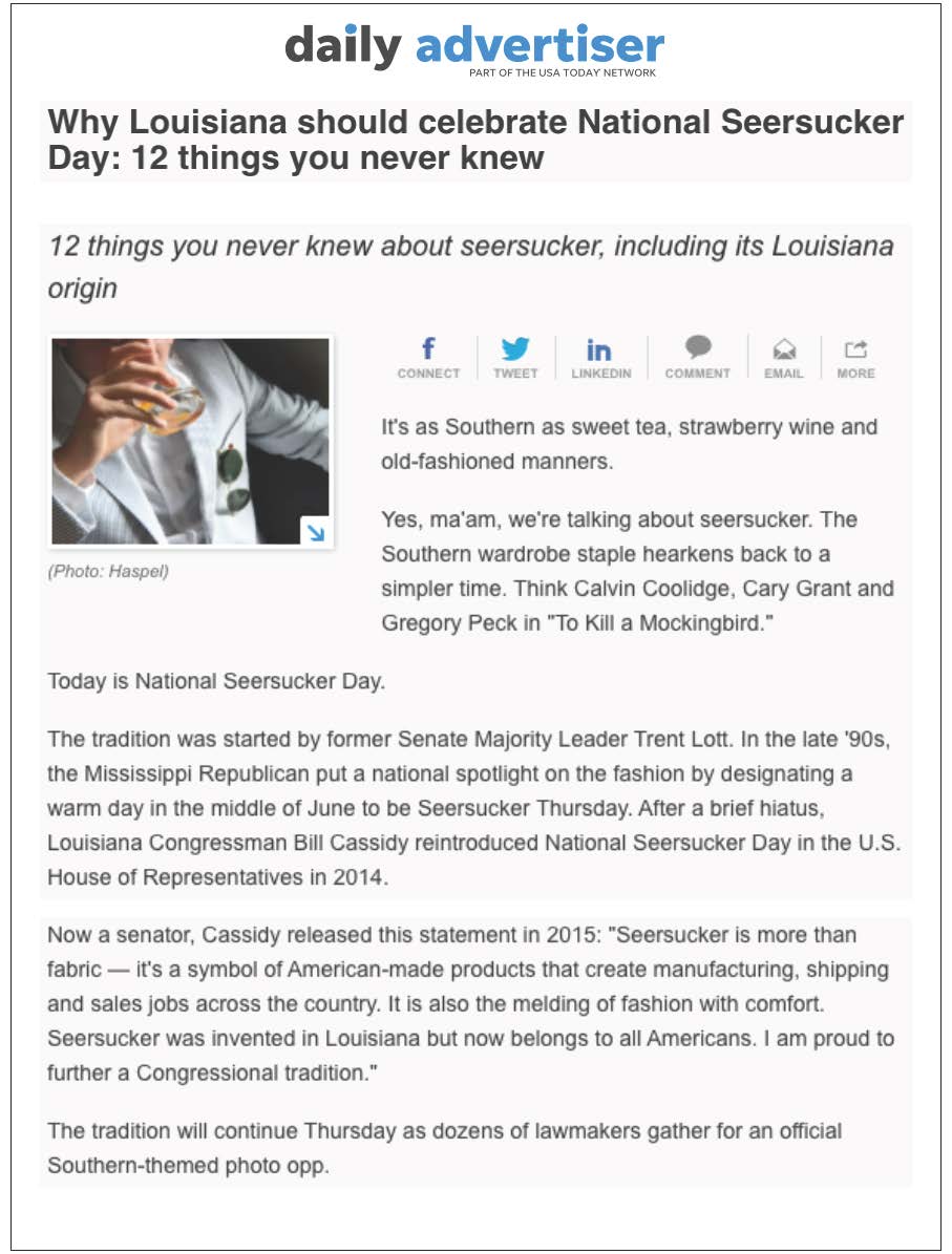 THE DAILY ADVERTISER - JUNE 2018