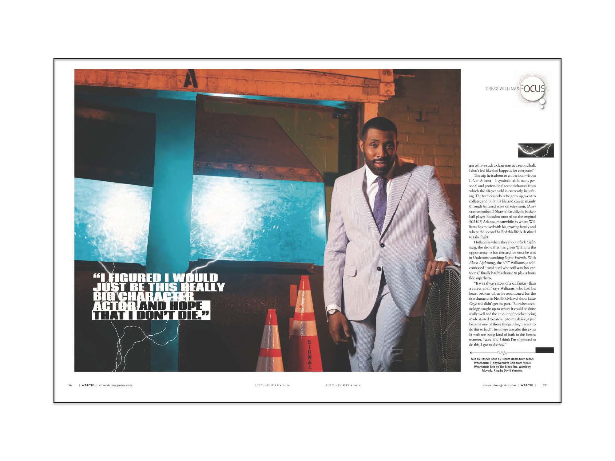 WATCH! MAGAZINE - JULY/AUGUST 2018