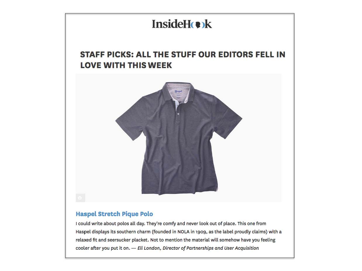 INSIDEHOOK.COM - AUGUST 2018