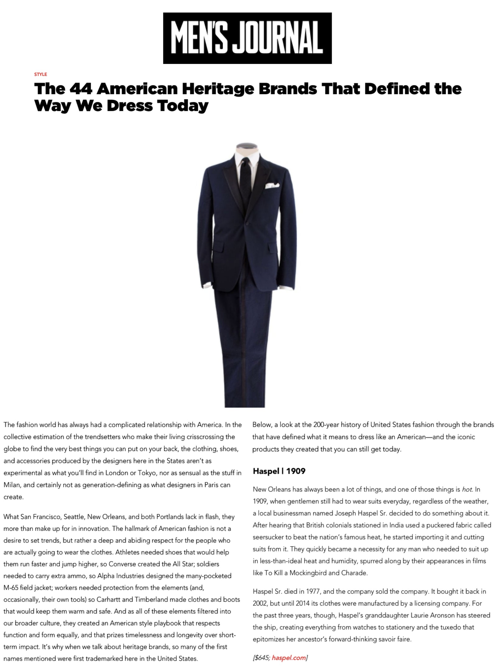 MENS JOURNAL - NOVEMBER 2017