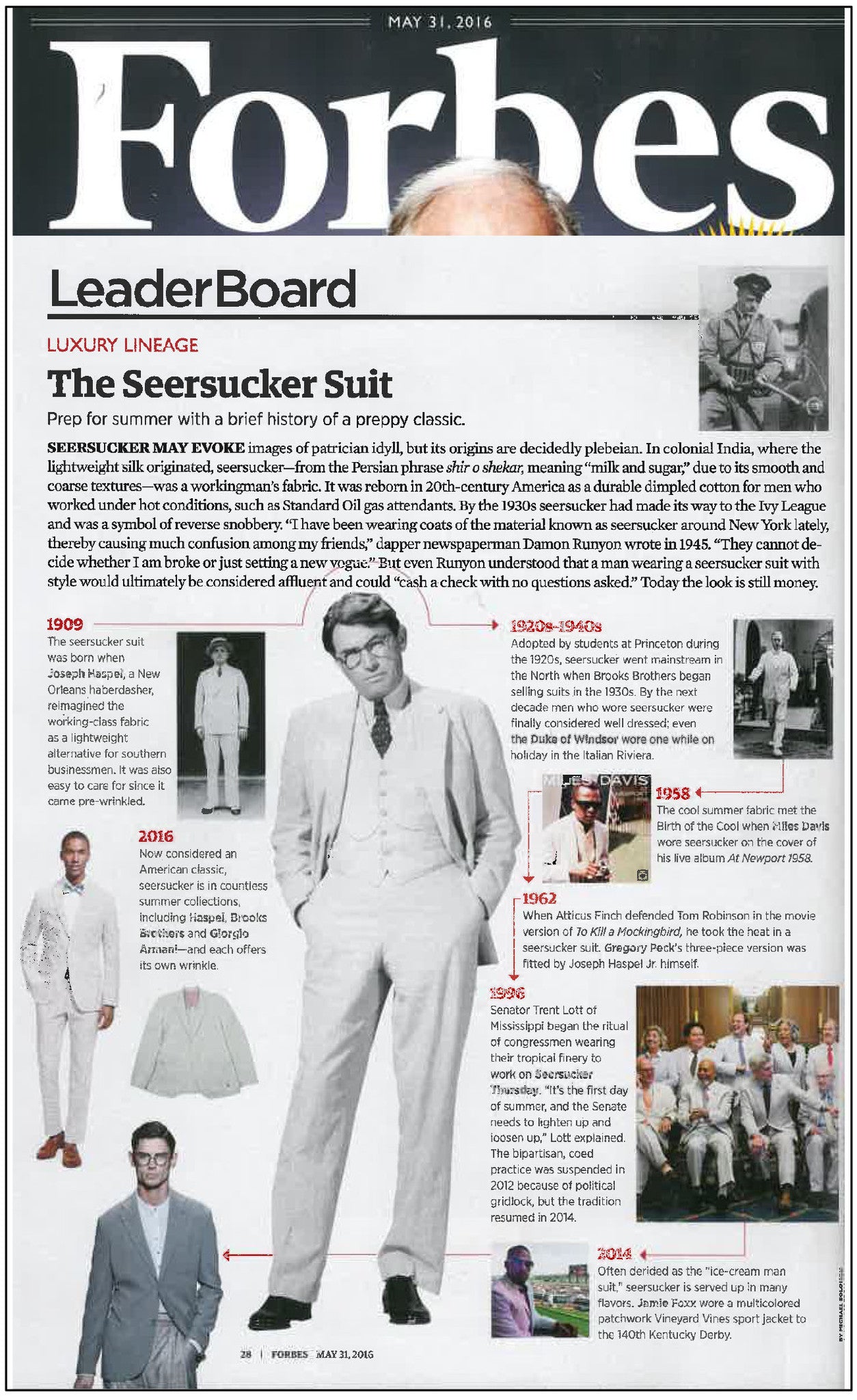 FORBES - MAY 2016