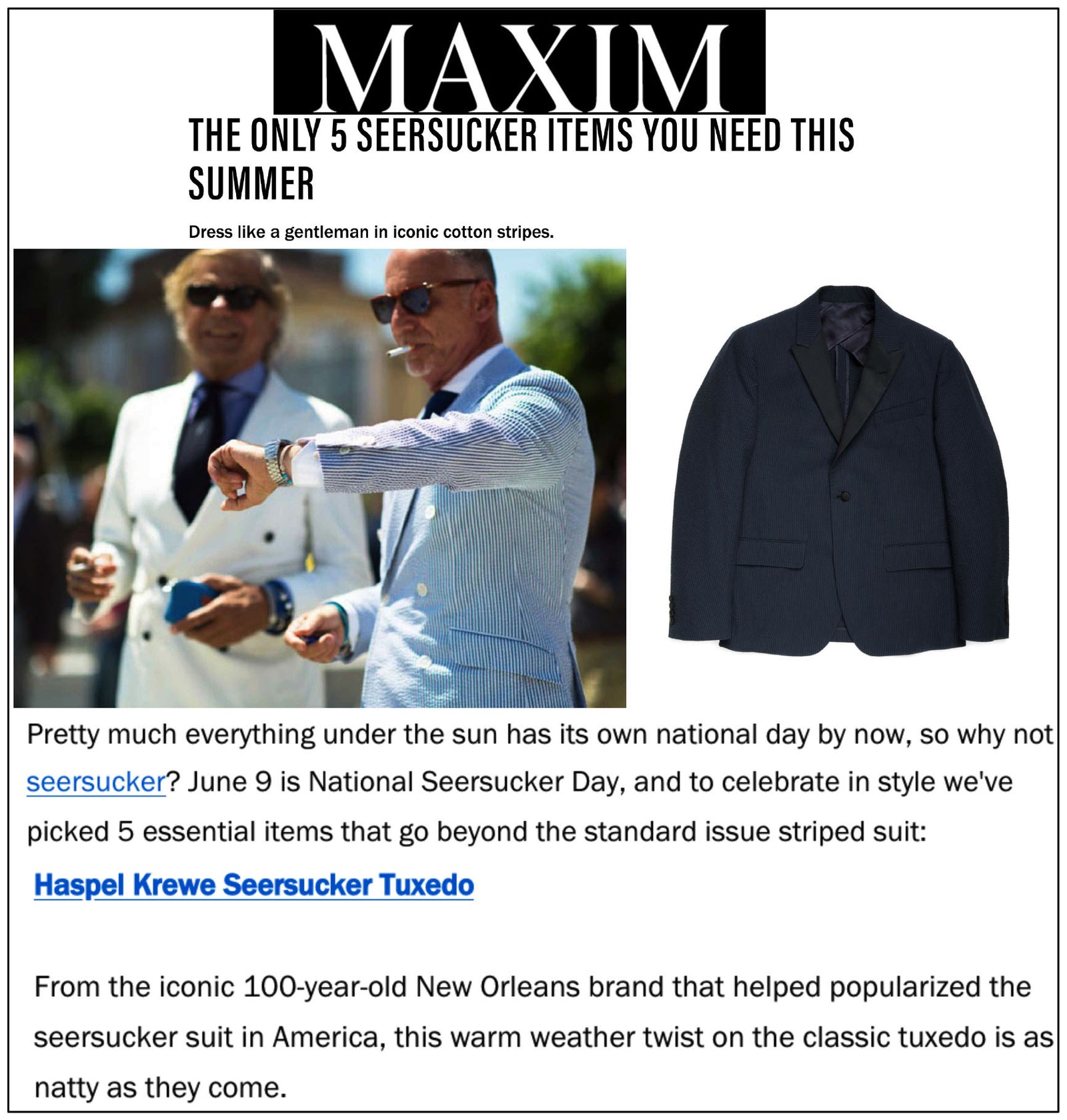 MAXIM.COM - JUNE 2016