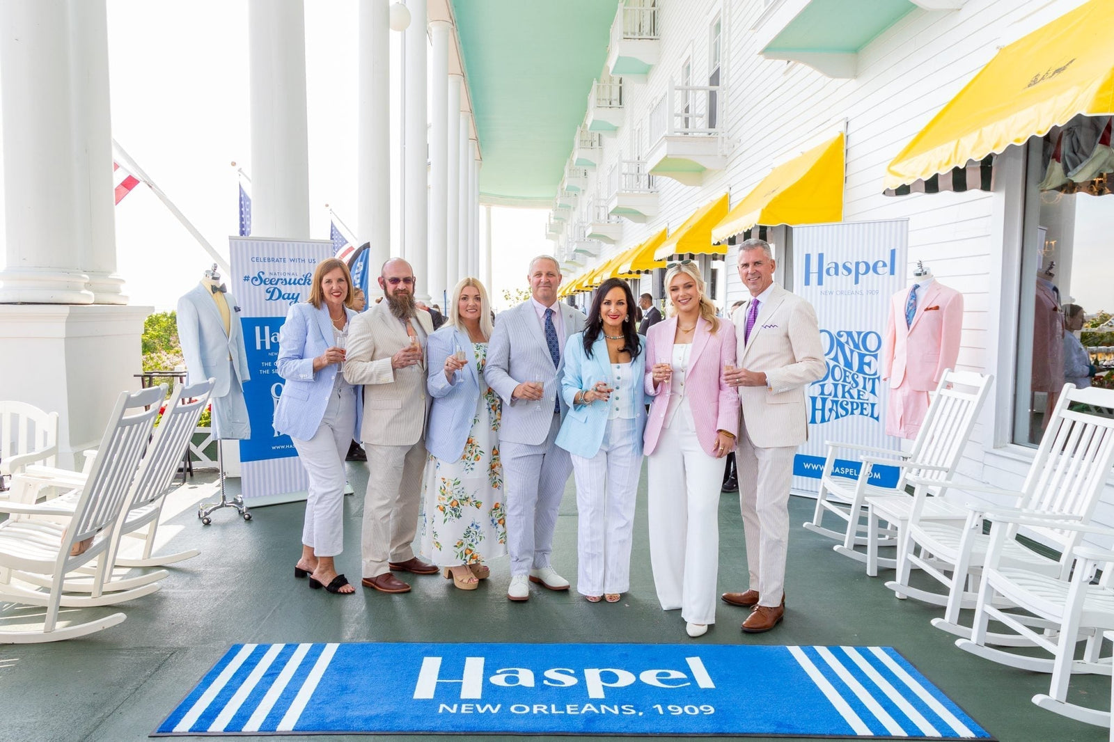 Haspel Celebrates National Seersucker Day