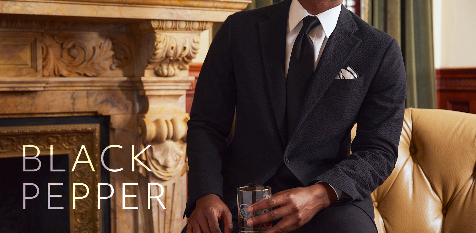 SUIT SEPARATES - Black Pepper Seersucker Suit