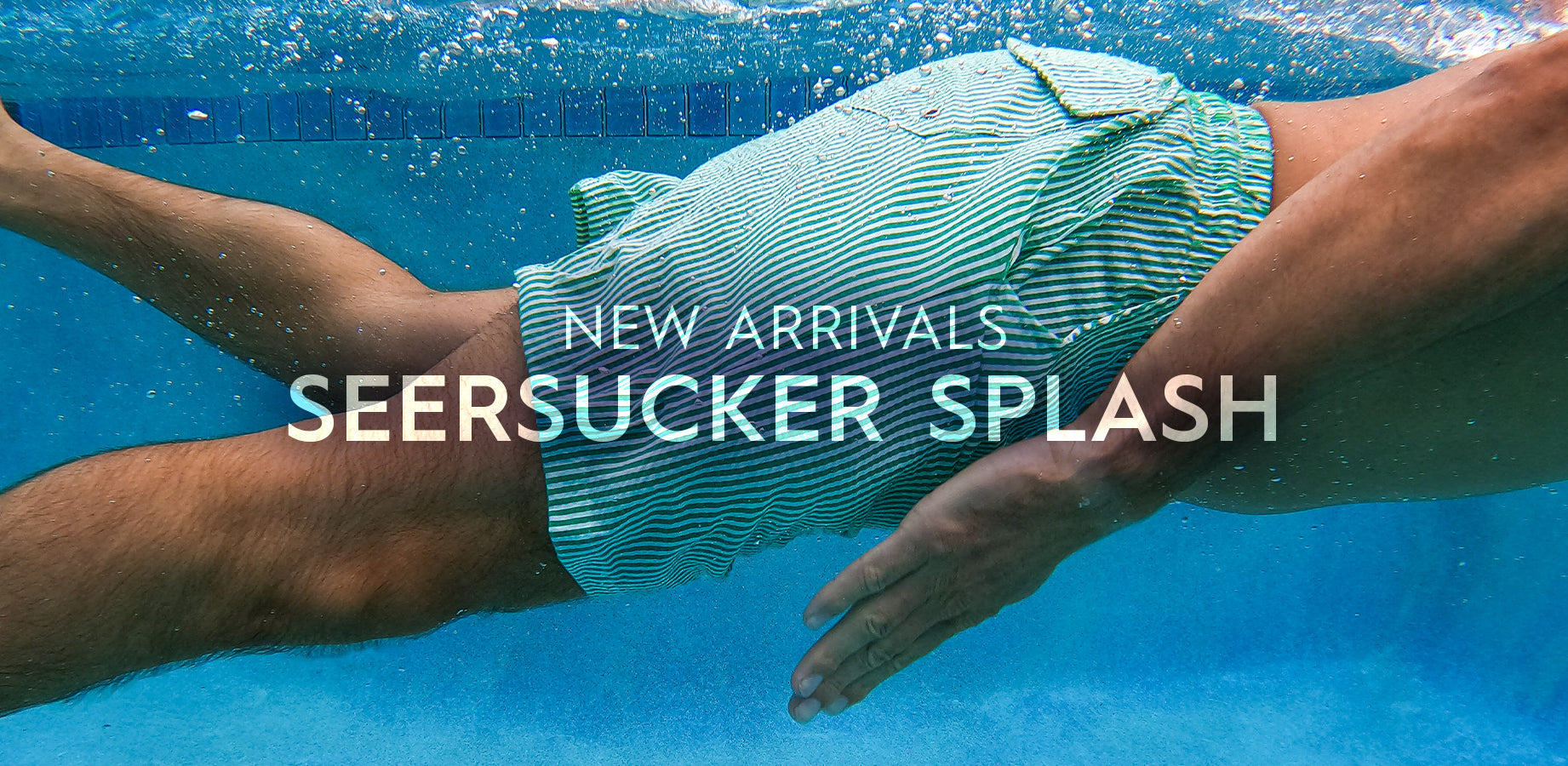 Seersucker Splash🌊Seersucker Swim Shorts & T-Shirts