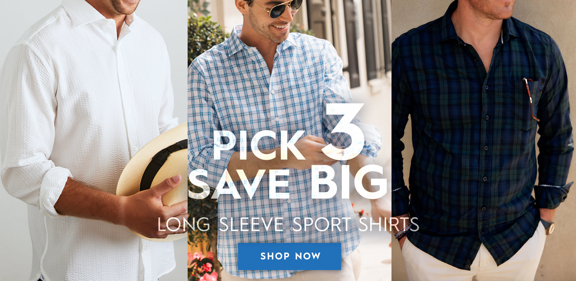 Pick 3 👔👔👔 Save Big! 3 for $179.99 (Reg. $125 each - over 50% OFF)