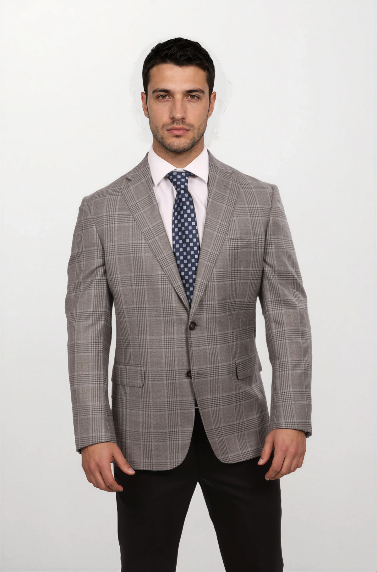 Audubon Grey Plaid Sport Coat