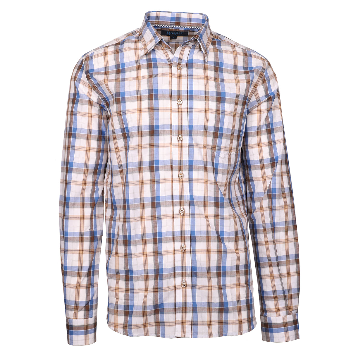 Treme Blue &amp; Brown Plaid