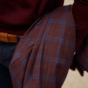 Men's Charcoal Windowpane Plaid Sport Coat | Rock & Roll Denim