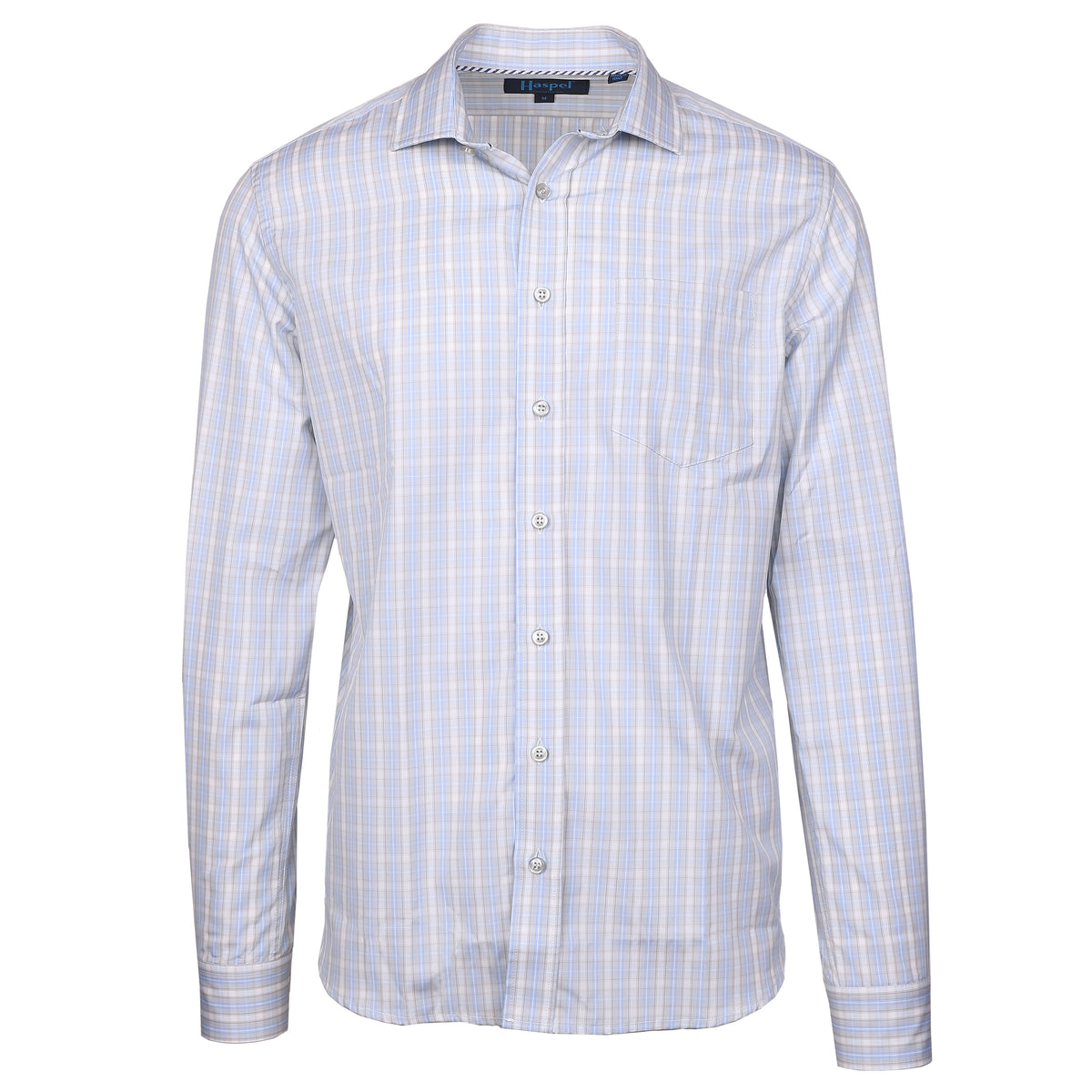 Audubon Lt. Grey and Blue Check