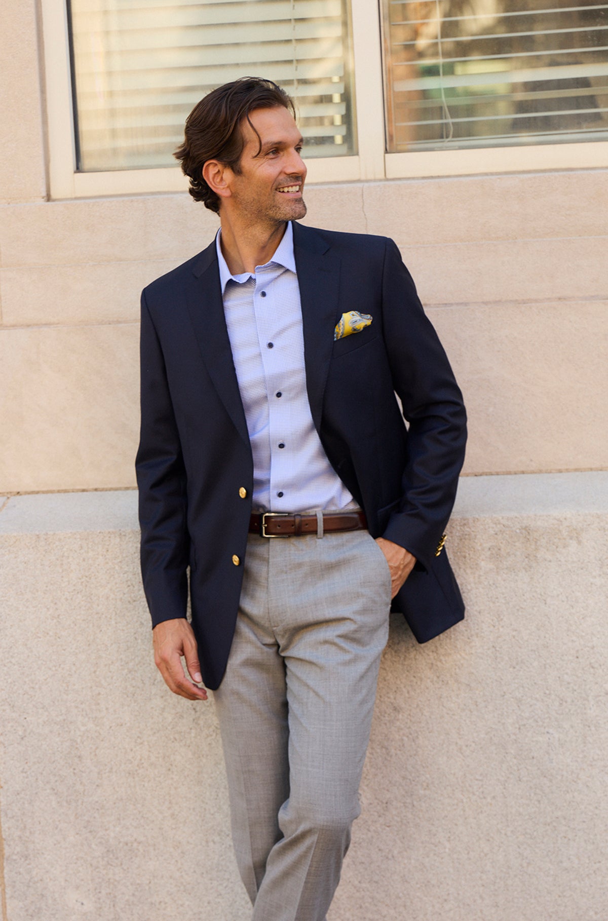 Audubon Classic Navy Blazer