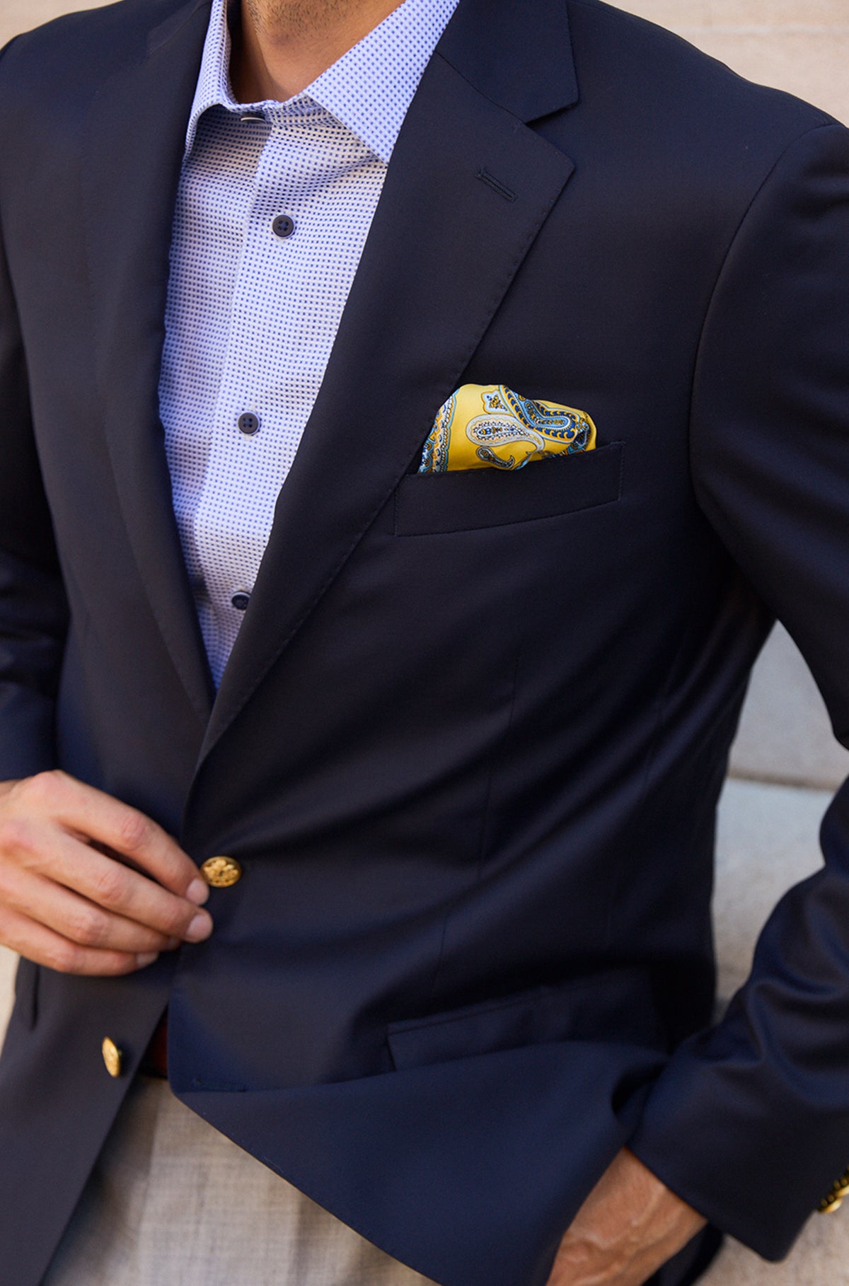 Audubon Classic Navy Blazer