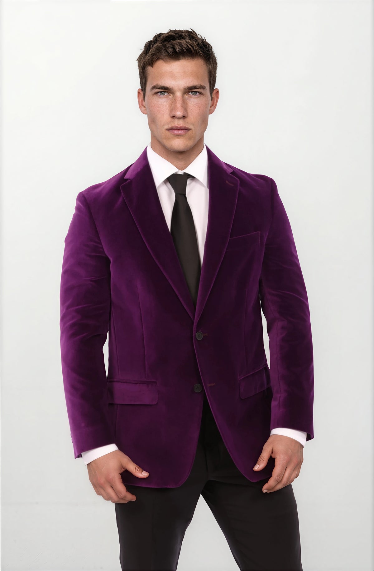 Audubon Purple Velvet Jacket